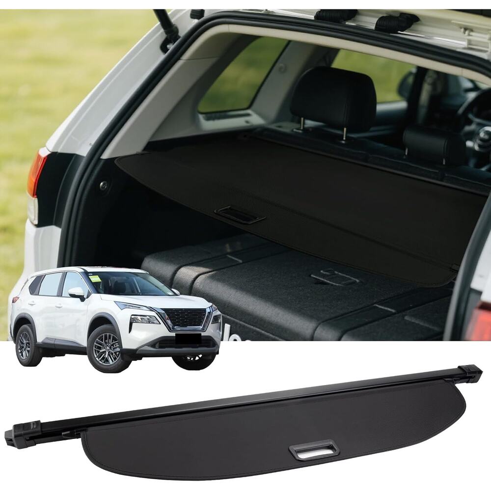 FARBIN Cargo Cover for Nissan Rogue 2021-2025 Retractable Trunk Shade